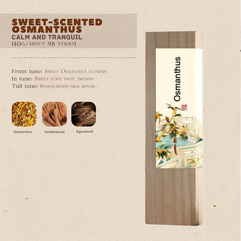 Incense Sticks | Natural Incense Materials Agarwood Sandalwood Box