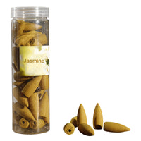 Mixed Floral Incense Cones Canned Backflow Cone Incense Rose Sandalwood