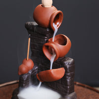 Wall Pottery Pot Ceramic Backflow Incense Burner