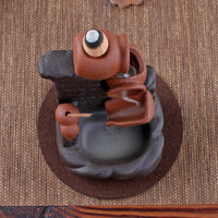 Wall Pottery Pot Ceramic Backflow Incense Burner